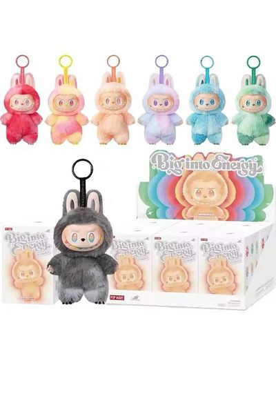 yiğit aksesuar 1Pcs Boxed Mixed Color Will Be Sent Labubu Figure - the Monsters Toy Keychain Accessory