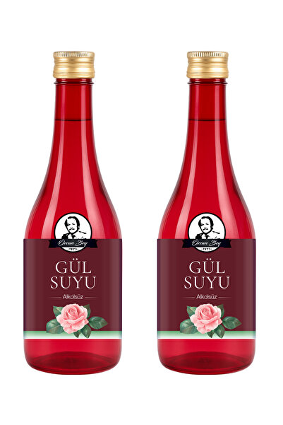 Özcan Bey Gül Suyu Gözenek Sıkılaştırıcı Aydınlatıcı ve Arındırıcı Alkolsüz Doğal ve Saf 2 x 400ml