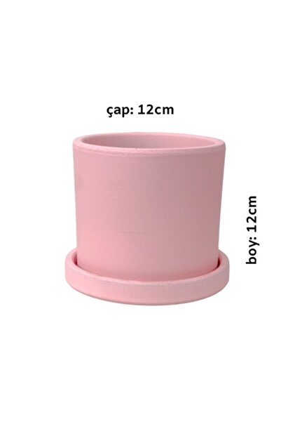 Fidanburada Ruby Saksı - Pembe 12cm