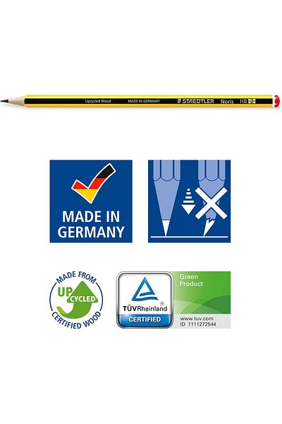 Staedtler 120-2 2B قلم رصاص نوريس 12 قطعة