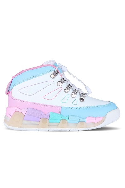 Vicco Ellen Phylon Rubber Sole Orthopedic Lighted Children's Boots White