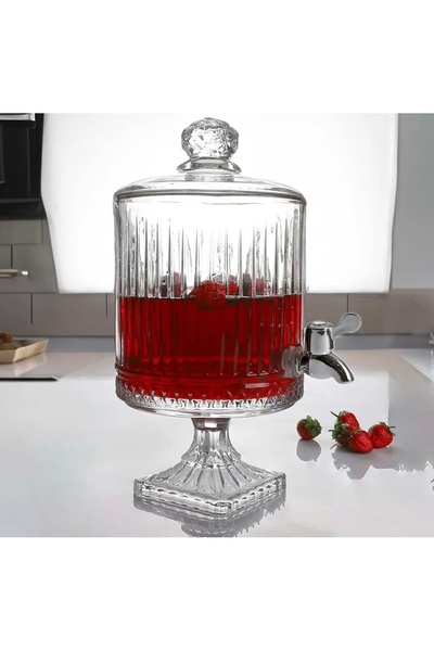 Kosova 4,5 Litre Cam Sebil & Şerbetlik