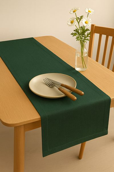 Mirilliahome Λινό Runner - Επιτραπέζιο Διακοσμητικό Runner 40x150 cm