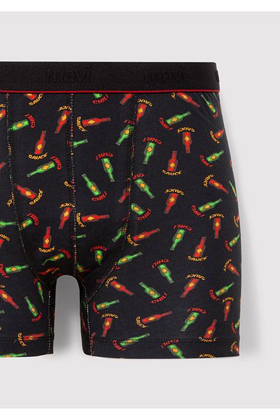 Mavi Printed Black Boxers 0911822 -900
