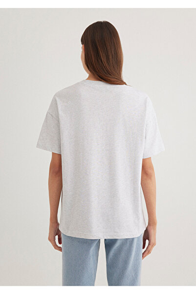 Mavi Γκρι μπλουζάκι με λογότυπο Loose Fit / Loose Relaxed Fit1611309-85438