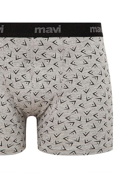 Mavi Printed Gray Boxers 0911049 -82816
