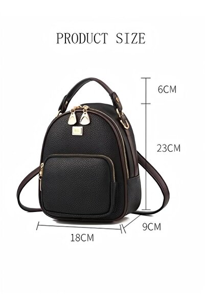 fun zone Women's Anti-Theft Mini Backpack Wallet with Adjustable Shoulder Strap Cute Leather Backpack