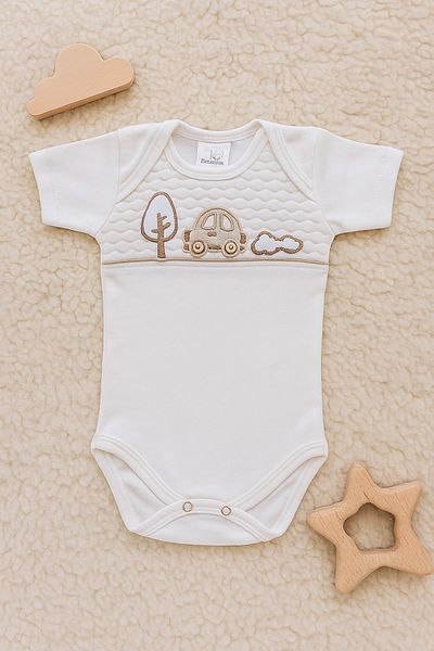 Bebelinna Car Patterned Baby Snap Badi