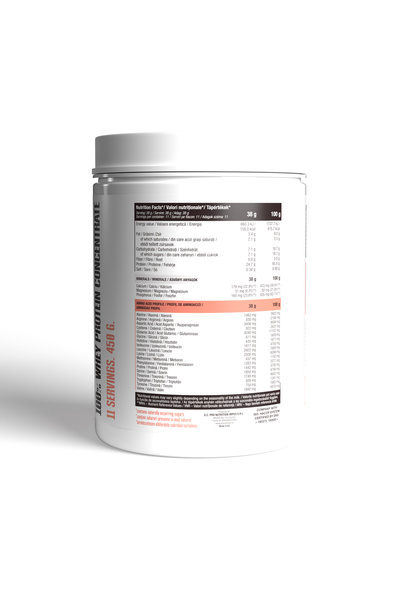 Pro Nutrition Concentrat proteic, Pro Whey, Fără aromă, 450g