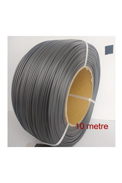 MKS 10 Metre PLA Filament Koyu Gri Renk 3D Kalem ve 3D Yazıcılar için Uygun U...