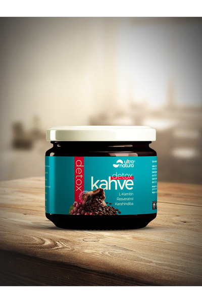 ultranatura Detox Kahve (L-Karnitin, Resveratrol, Karahindiba)