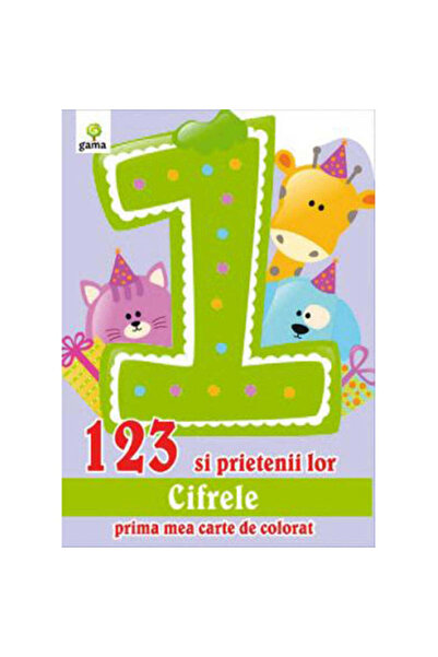 Gama 123 și prietenii lui, Carte de colorat