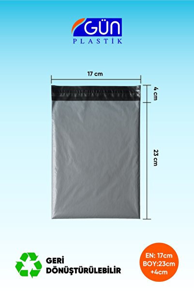 Cepsiz Kargo Poşeti 17 x 23 + 4 cm (200 adet)