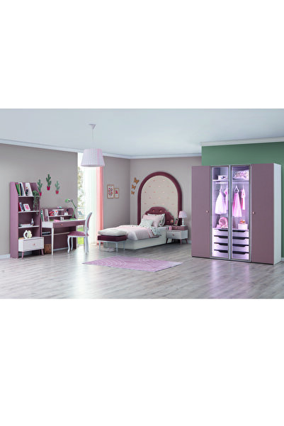 benim odam Rose Bazalı Karyola 100 X 200 Ve 120 X 200 (ROSE)