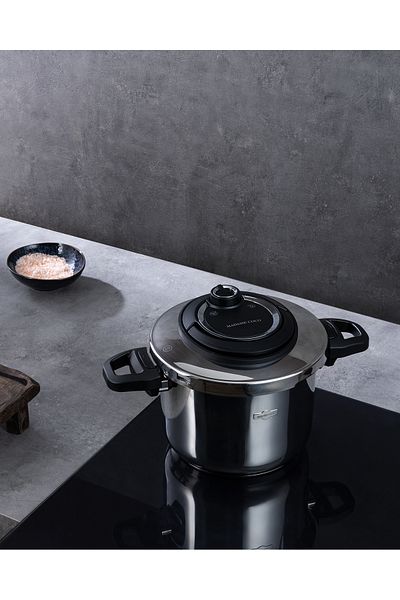 Madame Coco Dole Pressure Cooker - Steel - 6 Lt