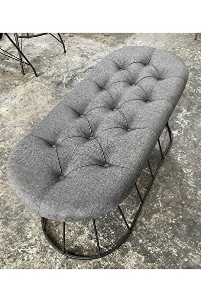 numan metal Bench Kapitone Tabure Sandalye