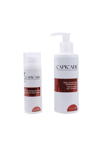 Capicade Yağlı Ciltler İçin Bakım Seti