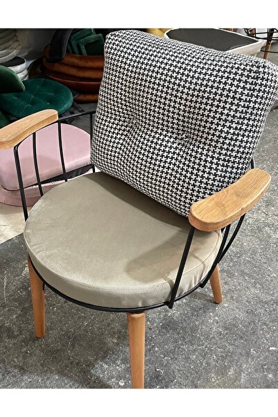 numan metal Ay Sandalye Ahşap Ayaklı Çay Seti Mutfak Sandalyesi