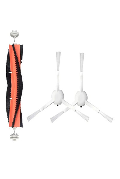 ibrush Xiaomi S10 plus X10 plus Dreame L10 ultra X20+ compatibil cu perie principală, set de piese de schimb pentru perie laterală-3 bucăți