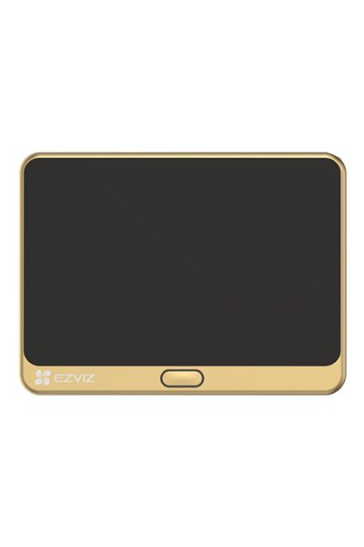 EZVIZ Vizor electronic inteligent, Wi-Fi, FullHD, 4,3 inci, sonerie, baterie 4600mAh, Gold-CS-DP2C-Golden