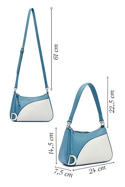 Derimod Women's Beige Long Strap Shoulder Bag 25Sbd250918