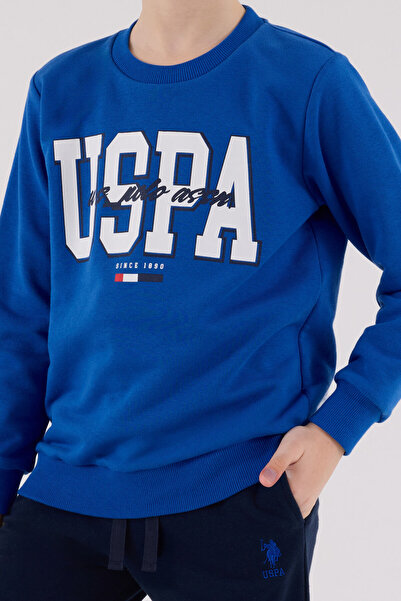 U.S. Polo Assn. U.S. Polo Assn Erkek Çocuk Mavi Eşofman Takımı