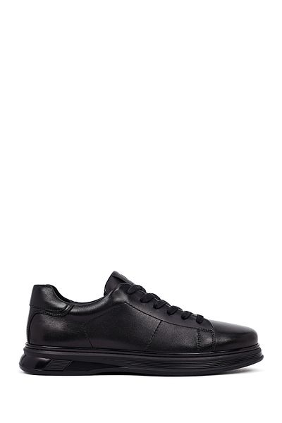 Derimod Men's Black Lace-Up Leather Casual Sneaker 25Wfd676918