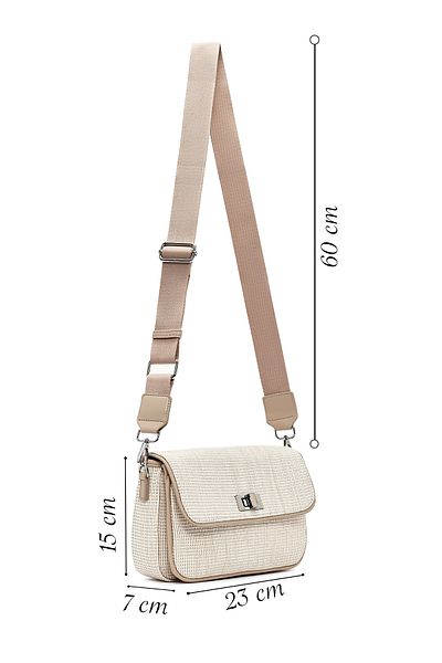 Derimod Women's Powder Long Strap Crossbody Bag 25Sbd250214