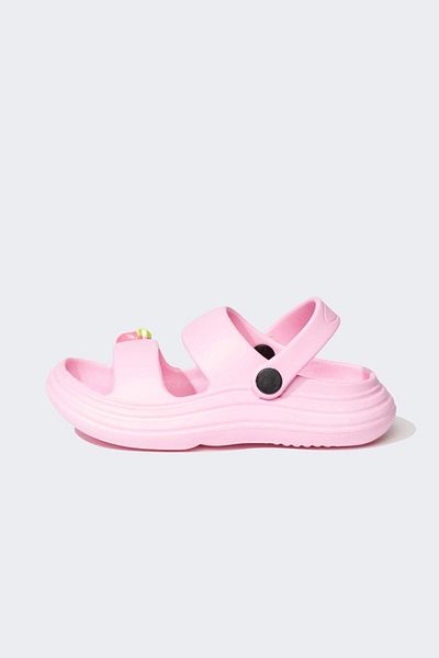 DeFacto High Sole Double Strap Girls' Sandals - C2794A824SM