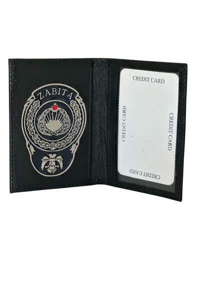 Trendcüzdan ZABITA KİMLİK KARTLIK HAKİKİ DERİ