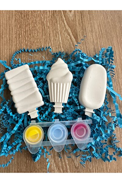 BalibeeCandle Dondurma taş boyama seti/kendi yap seti