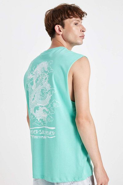DeFacto Кругло деколте Boxy Fit Athlete - отпечатано C5052AX24HS