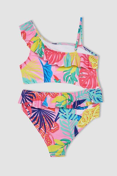 DeFacto Costum de baie cu model pentru fete C4130A824HS