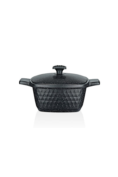 CEM MUTFAK Cem Elmas Kare Döküm Tencere 22CM