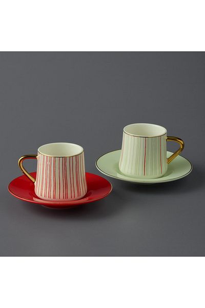 Jumbo Erhn Ruben 2-Piece Coffee Cup Set Erhnshp 995340