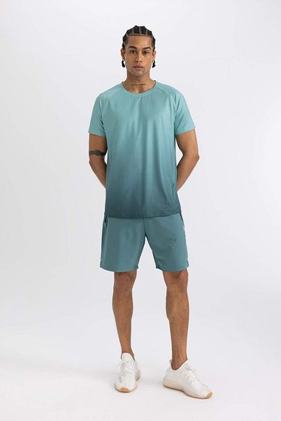 DeFacto Heavy Fabric - Crew Neck Printed T-Shirt B5118ax24spgn1113
