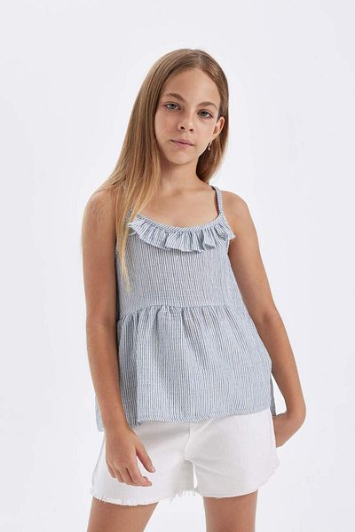 DeFacto Girl's Strappy Blouse - C3958A824SM
