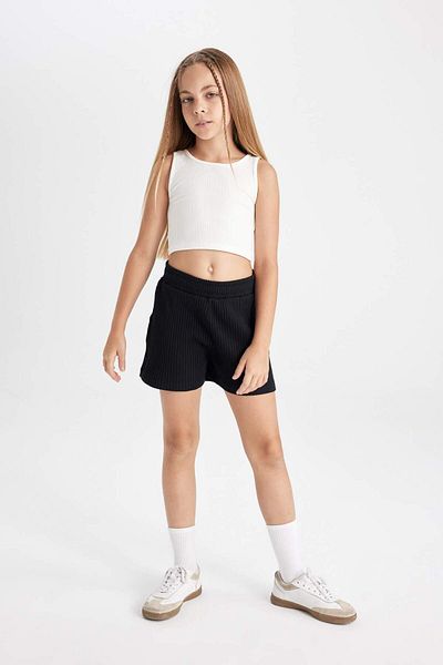 DeFacto Crew Neck Girls' Tank Top - D4566A824HS