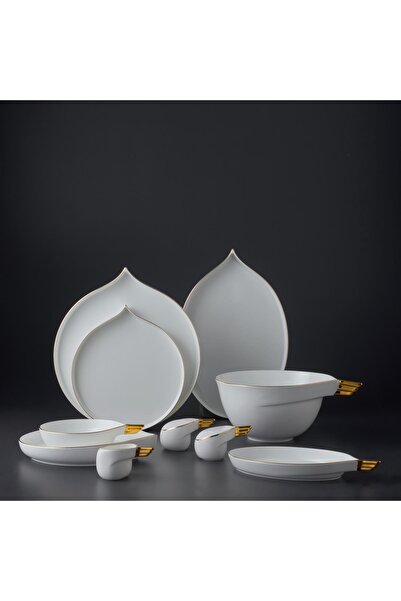 Jumbo Goddess Gold 61 Parça 12 Kişilik Yemek Takımı