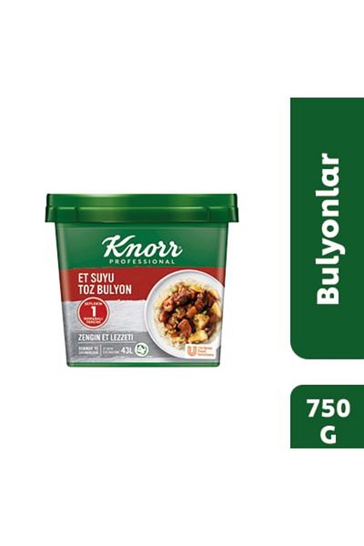 Knorr مسحوق مرق اللحم 750 جرام