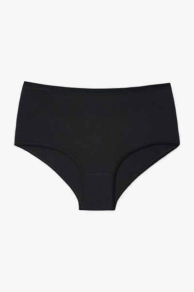 Penti Chiloți slip cu talie înaltă cu model de frunze crocantă
