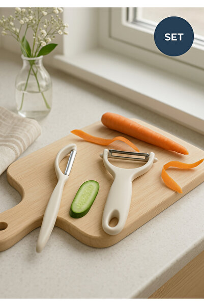 HOMİNG مجموعة مقشرة مسطحة وجانبية من White Homing Zoi - 241666