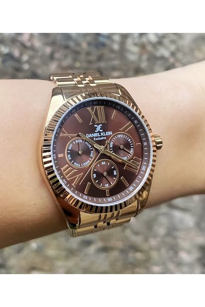 Daniel Klein Dke.1.10847 Exclusive All Functions Active 3 Atm Waterproof Women Wrist Watch