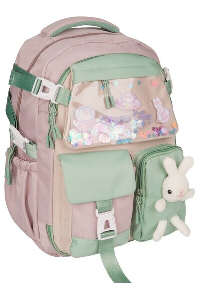 Relaxion Rlx-1461-1462 Kız Çocuk İlk Okul Çantası Sırt Çantası GÜLKURUSU