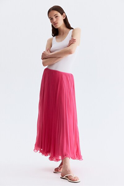 H&M Pilili İnce Etek