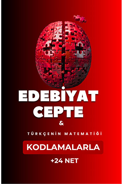 Türkçenin Matematiği EDEBİYAT CEPTE ( EĞİTİM - KODLAMA KARTLARI) 2026 YKS