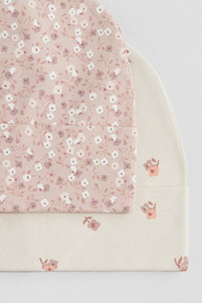 H&M 2'li Pamuklu Bere