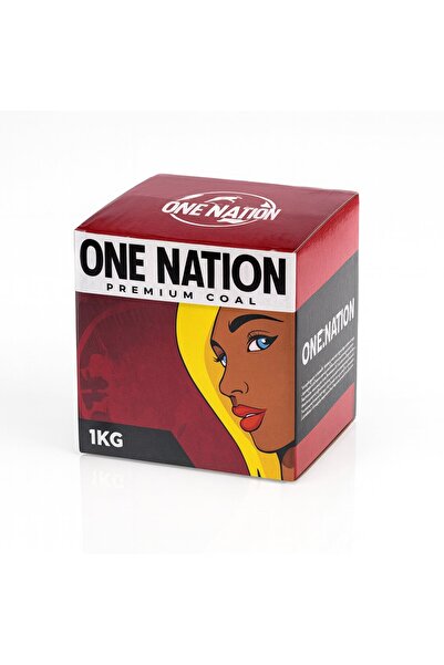 One Nation 28er Premium Nargile Kömürü 28mm 1 Kg