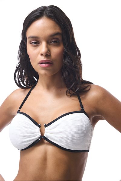 Penti White Nicole Strapless Bikini Top