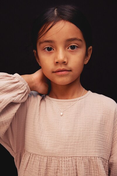 H&M Pamuklu Muslin Elbise